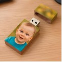 8GB WALNOOT HOUTEN USB STICK BEDRUKKEN